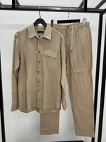 Льняной костюм Kiton