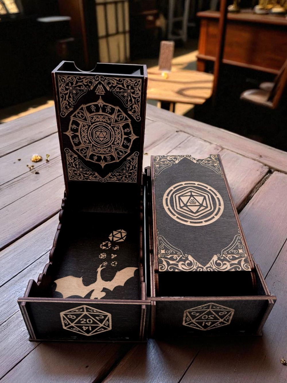 Dice Tower «Дайс» — дерево