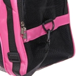 Сумка - переноска для животных «ЛЮБИМЫЙ БРО», цвет розовый, размер S, 42*19,5*23см/до 5кг (Пакет и Лейбл)