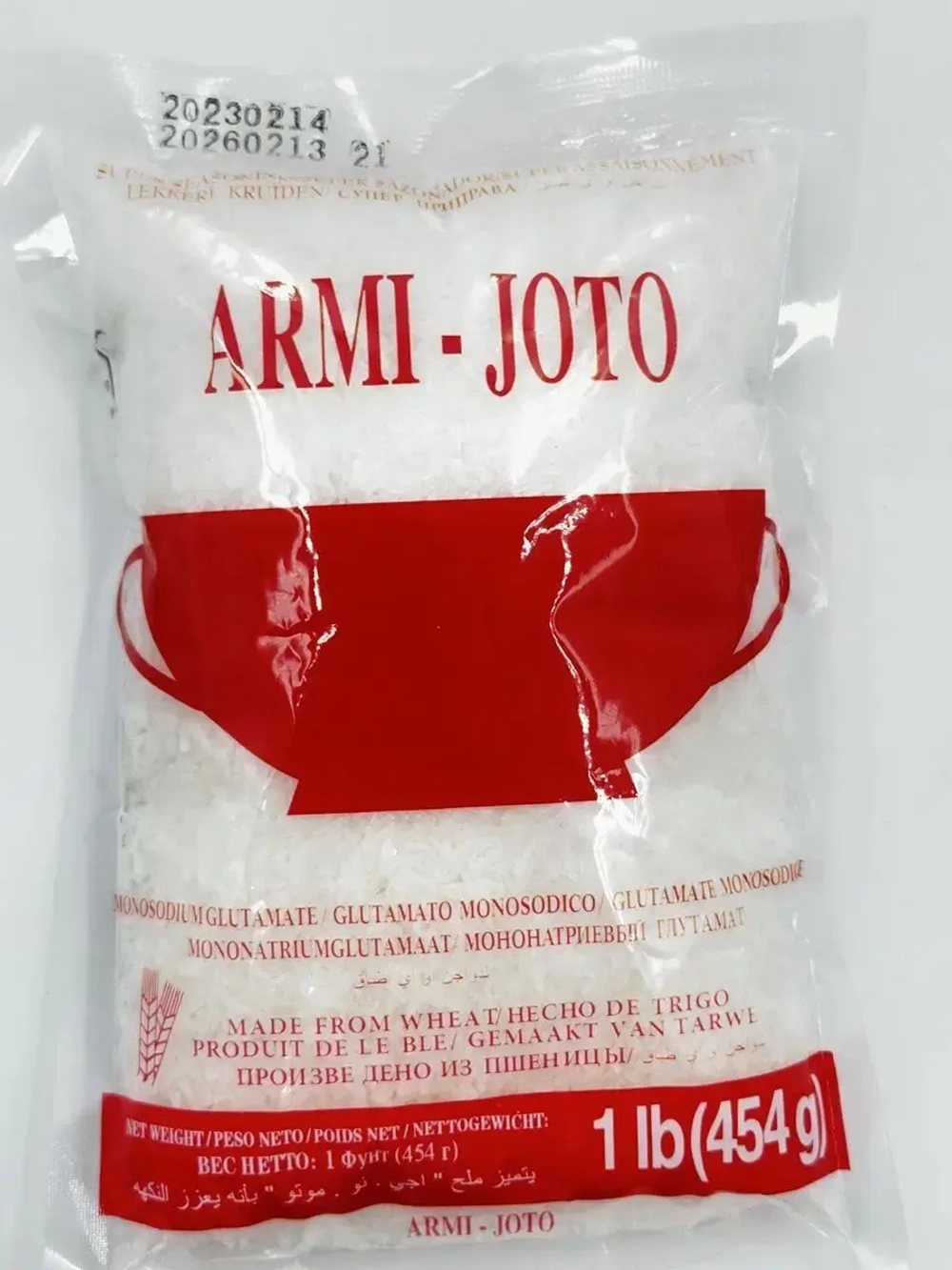 Усилитель вкуса глутамат натрия Armi-Joto,крупные гранулы