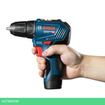 Дрель-шуруповерт Bosch GSR 12V-30 Professional с 2-мя АКБ, кейс (06019G9000)