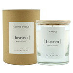 Свеча ароматическая the olphactory, heaven, white lotus, 40 ч