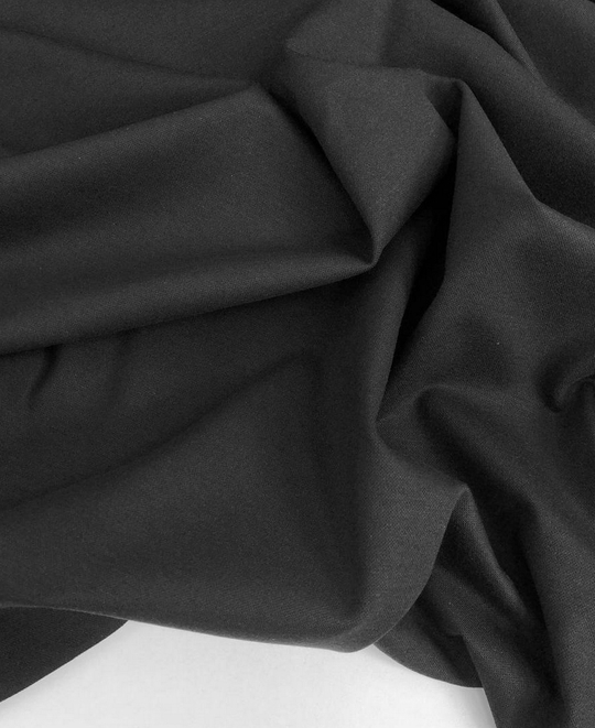 Трикотаж джерси, черный LR3/5#9,13