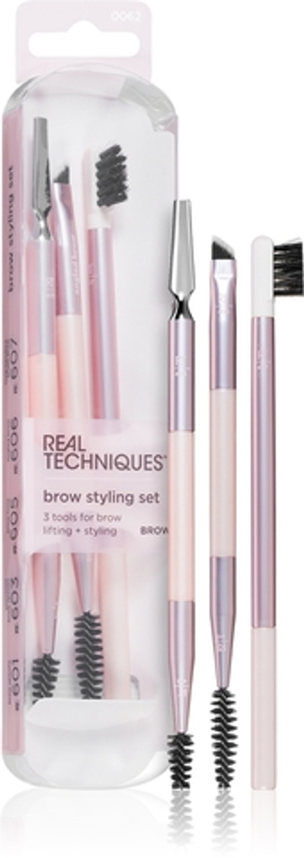 Real Techniques Original Collection Brow - набор для подравки бровей, 3 szt.