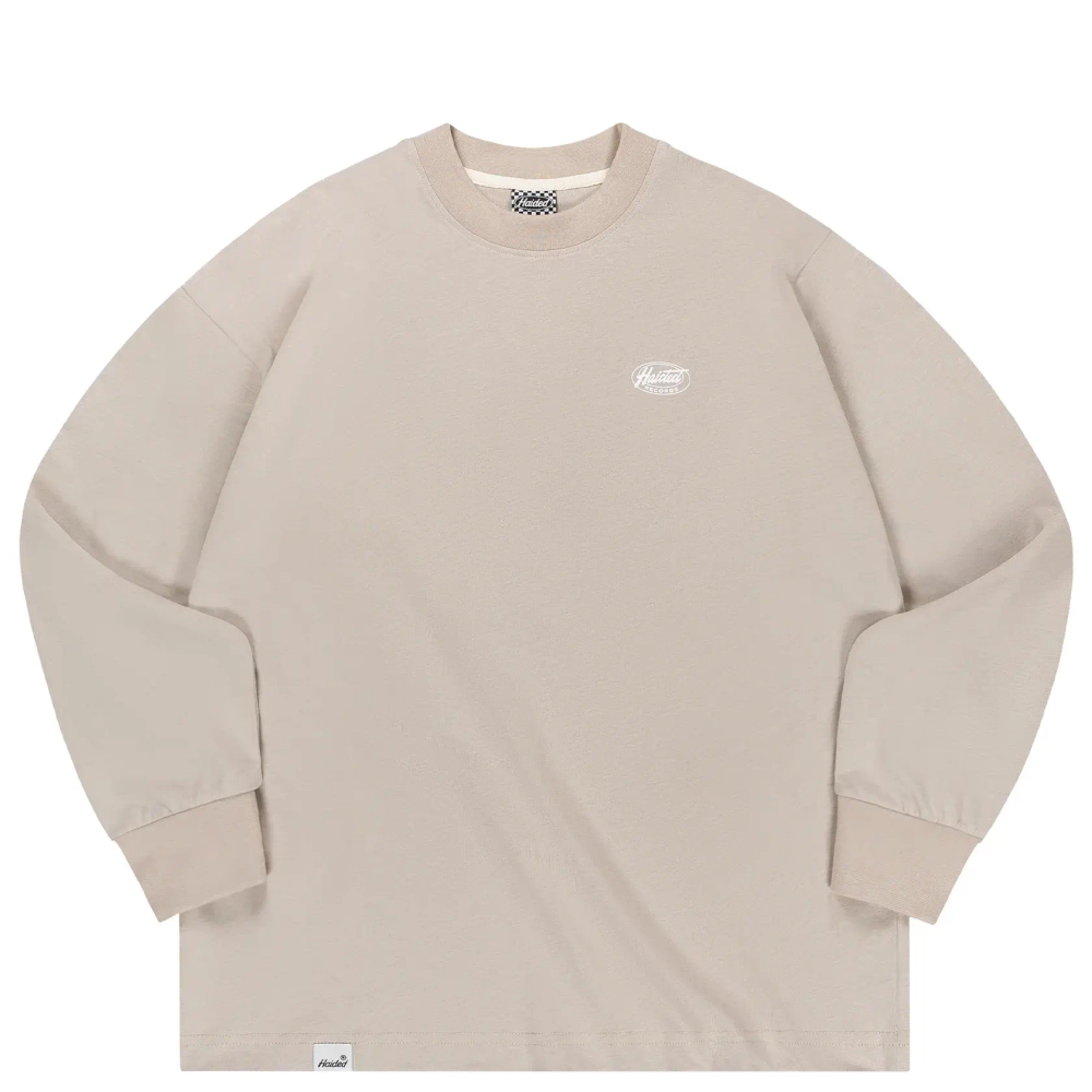 Лонгслив Haided Loud HW LS TEE, Серо-бежевый