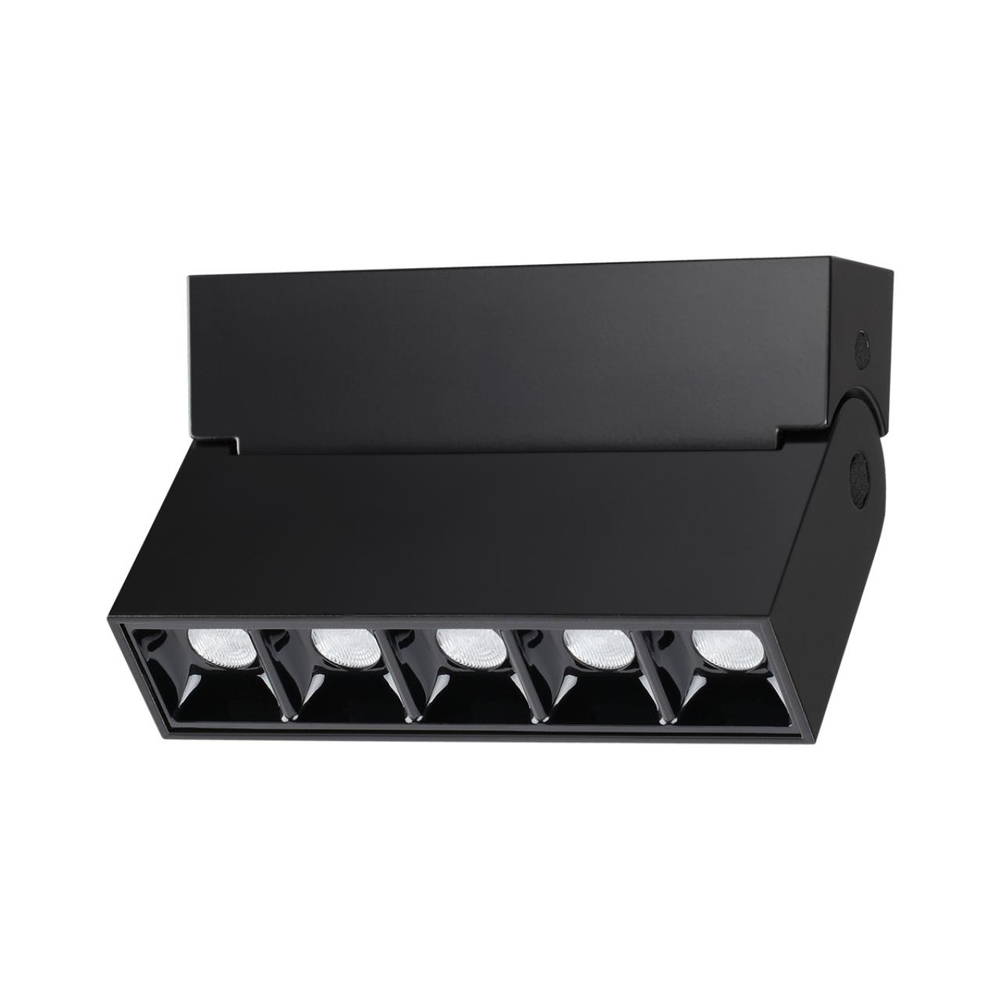 358323 OVER NT19 380 черный Светильник накладной IP33 LED 4000К 13W 110-265V EOS