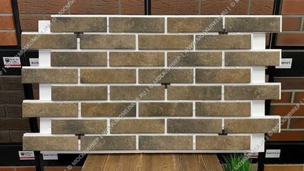 Клинкерная фасадная термопанель Keramin, Орегон 1 ППС (пенополистирол), 600x1020 мм