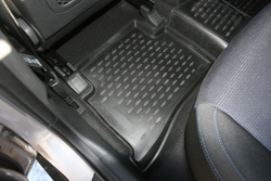 Коврики Standard, 3D в салон HYUNDAI Tucson, 2015- , 4 шт. (полиуретан, чёрные) Element.CARHYN00001