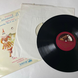 Винтажная виниловая пластинка LP Saint Saens, Milhaud, Grant Johannesen , Piano, With The Philharmonia Orchestra, Georges Tzipine, Concerto No 4 In C Minor (Англия 1958)