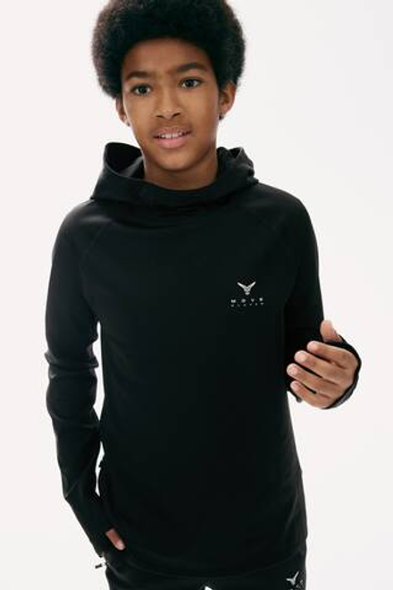 H&M Спортивная толстовка с капюшоном технология ThermoMove™, черный