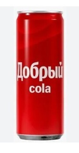 Добрый Газ.Вода КОЛА 0,33/24 ЖБ