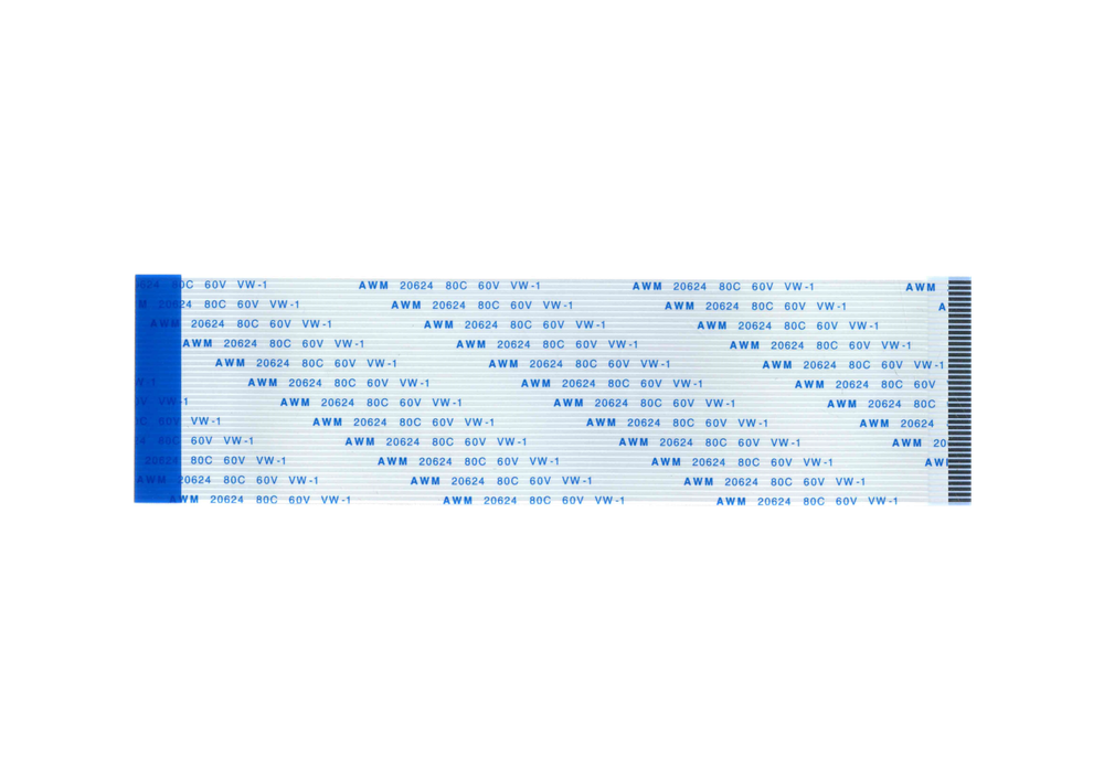 Шлейф 40 pin, 10 см, шаг 1 мм FFC, обратный Б