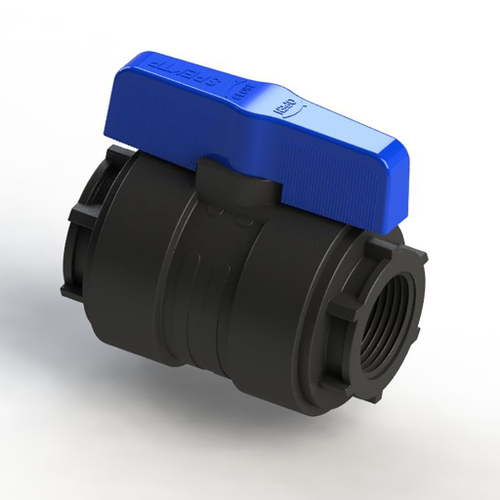 Кран шаровой вн/вн 1/2 - 1/2 ПЭ PN16 SPEKTR