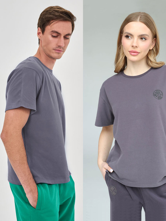 ФУТБОЛКА БАЗА КЛАССИК ГРАФИТ