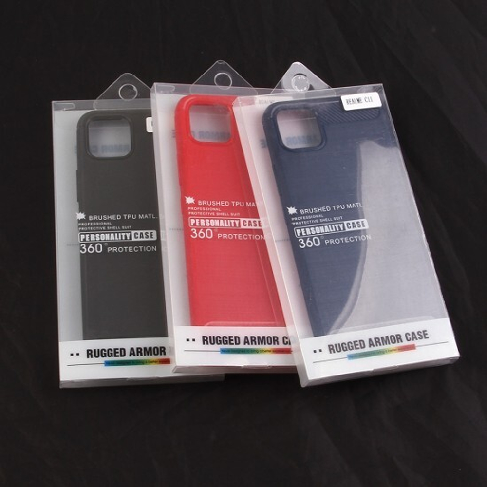 Противоударный чехол для Realme C11, 009508 Серый