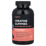 Legion Athletics, Жевательные мармеладки с креатином, кислая синяя малина, 150 жевательных таблеток