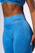 Леггинсы Shaping Seamless High-Waist Leggings MAXIMUM PUSH-UP 302 Голубые