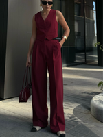 Брюки Office винный