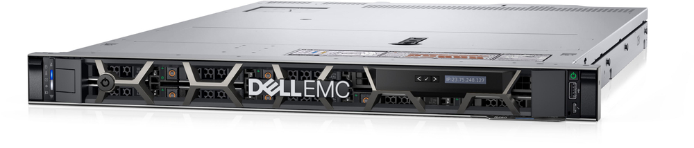 Dell PowerEdge R450 4B (4x3,5") Silver 4310, 16GB, 1,2TB SAS, PERC H755, iDRAC Enterprise, Dual 800W PS