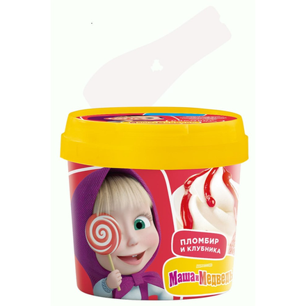 Мороженое Мишка на полюсе Маша и Медведь 60 гр