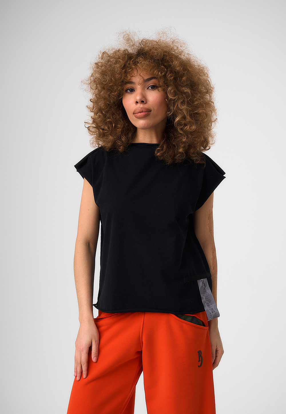 Футболка Квадрат Черный