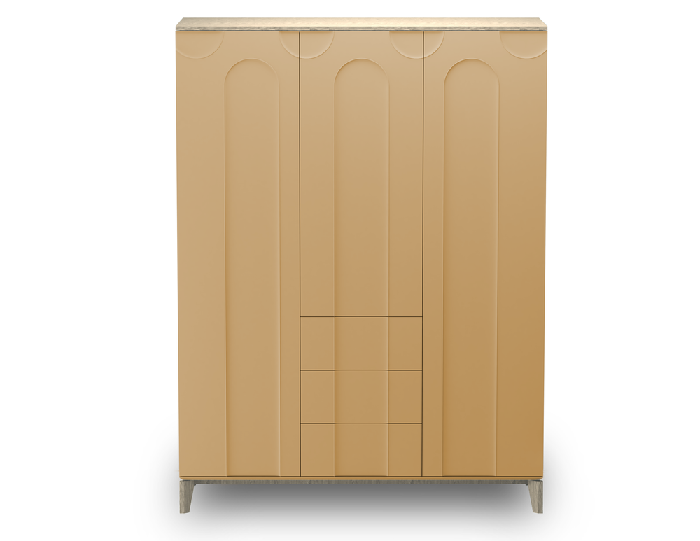Шкаф Float с тремя дверцами и тремя ящиками Arch