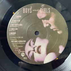 Винтажная виниловая пластинка LP Bryan Ferry Boys And Girls (USA 1985)