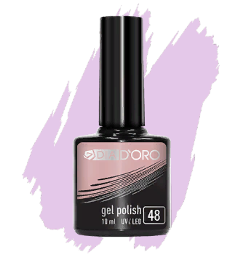 Dia D&#39;oro Гель-лак для ногтей Gel Polish, трехфазный, №48, 10 мл