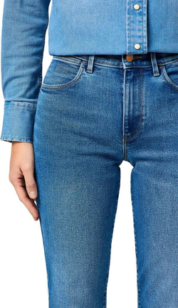 Джинсы Wrangler STRAIGHT URBAN HAZE синий