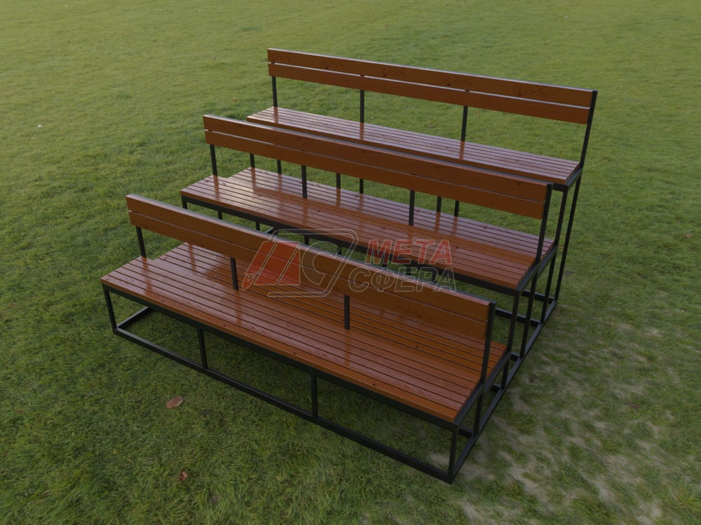 Трибуна 3-х уровневая