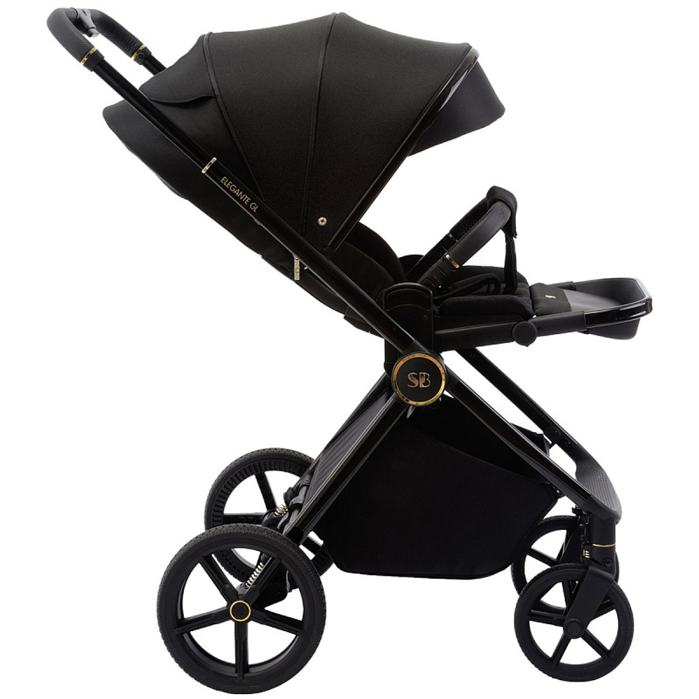 Детская коляска Sweet Baby Elegante 2 в 1 GL Black