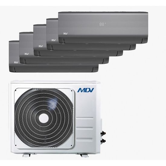 Мульти сплит-система MDV на 5 комнат (25+25+25+25+25 кв.м.) LOFT