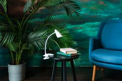 TLD-560 White-LED-280Lm-5000K-Dimmer Светильник настольный прищепка. 3W. Сенсорный выключатель. Белый. ТМ Uniel