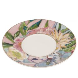 Набор чайный 4пр. "Flowers" (2 персон) v=220мл (фарфор) (подарочная упаковка)