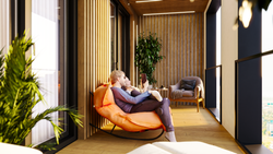 ЖК "STAY&RENT" Грузия, Батуми. Жилой комплекс премиум-класса в новом центре города. Рядом пляж 850м, парк Качиньских, велодорожки, ТРЦ и аэропорт в 5 минутах. Победитель European Property Awards 2025- 2026 в номинации «Многофункциональные комплексы»