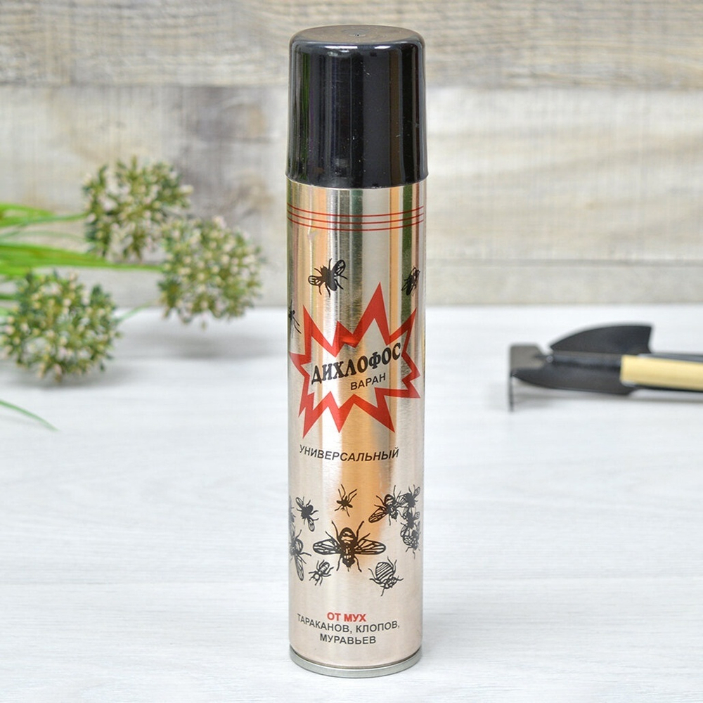 Дихлофос Сибиар Варан 180мл универсальный керосин, золотой, 3417-12