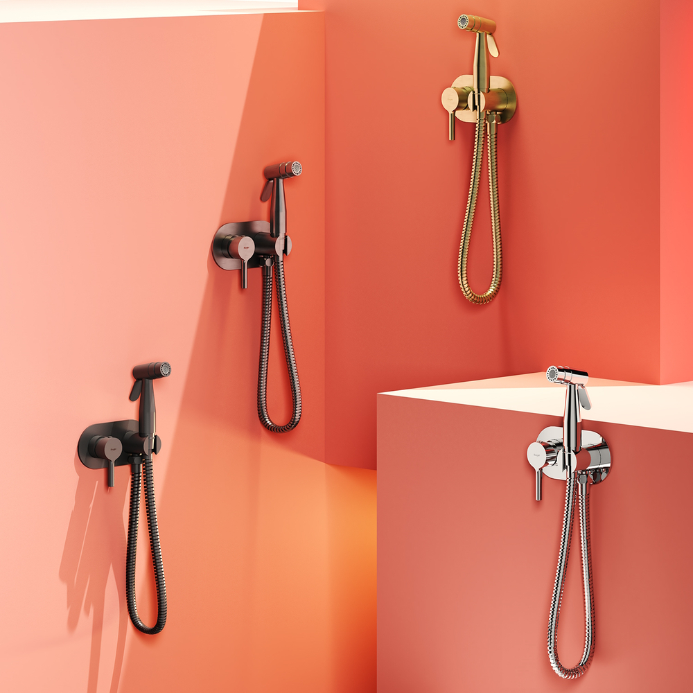 Гигиенический душ со смесителем  Raglo R20.52.09, графит