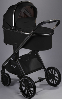 Детская коляска AmaroBaby Motus Premium Ecco 2 в 1 черный
