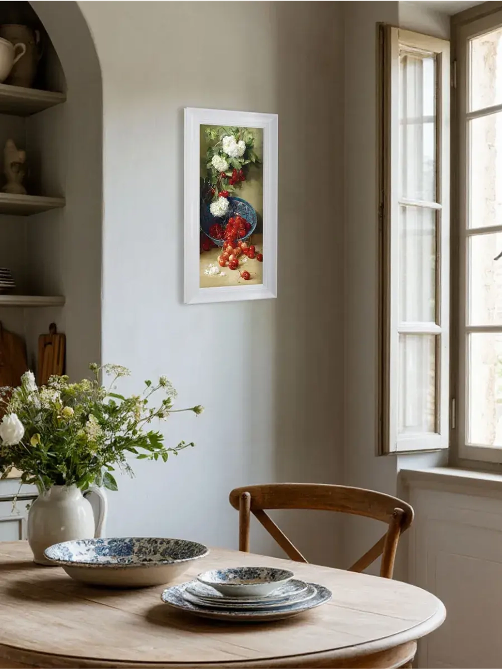 Картина на стену интерьерная на холсте в раме 21*40 см