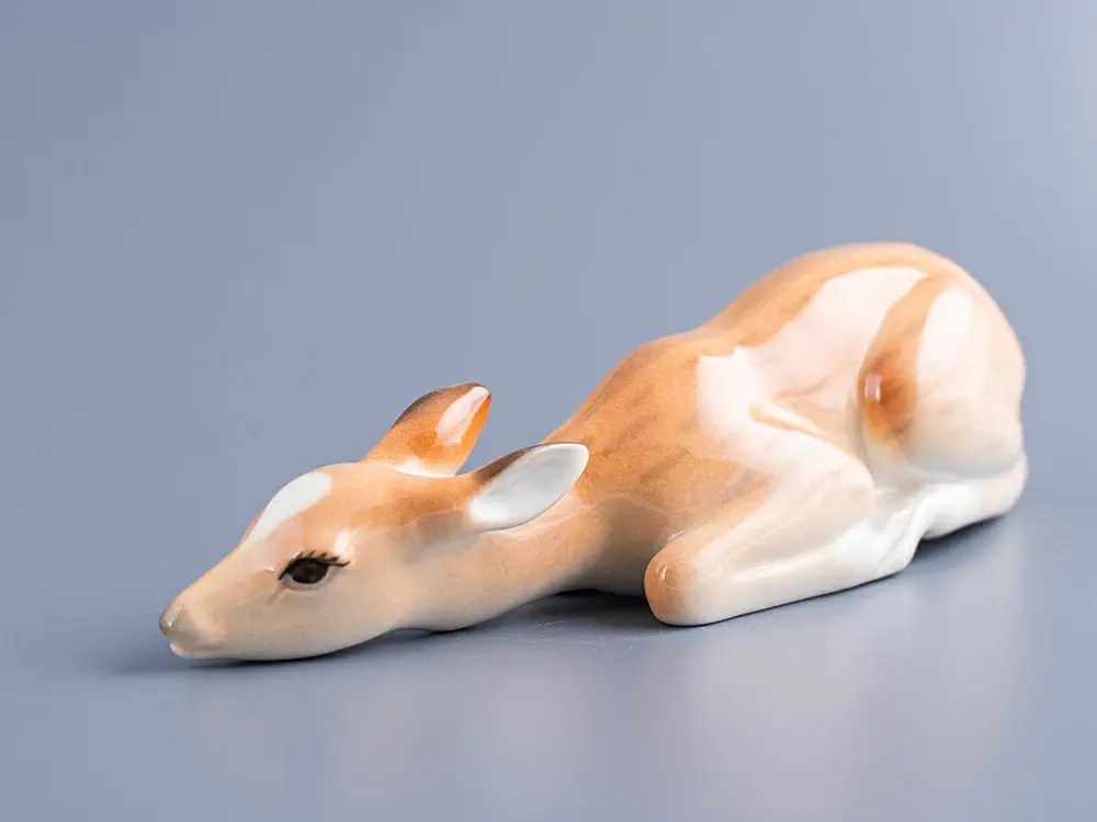 Скульптура Ланенок лежащий арт. 82.01054.00.1