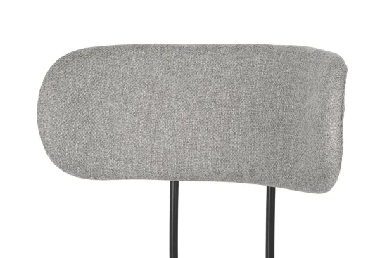 Стул Pedigree металлический каркас, серая ткань