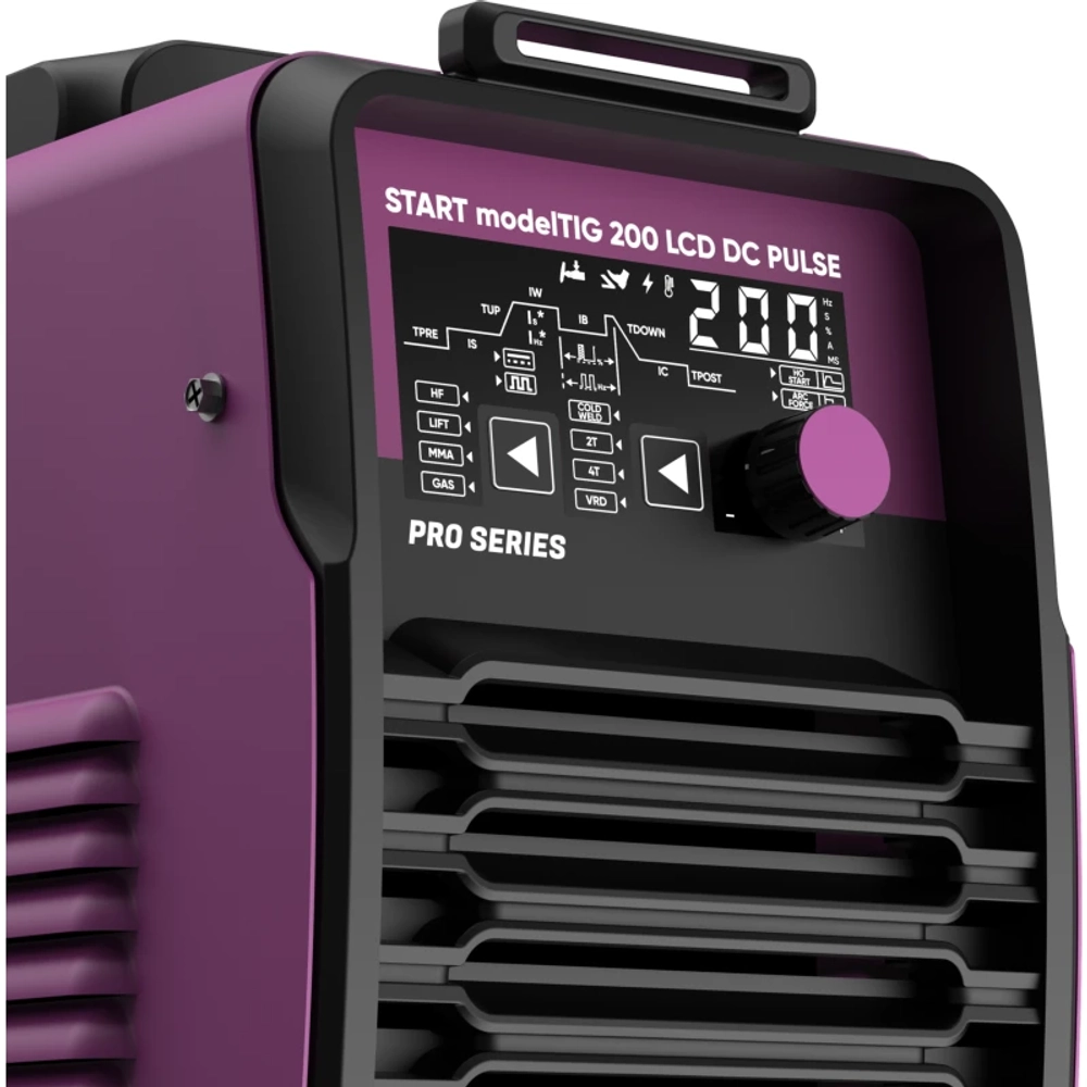 START modelTIG 200 LCD DC PULSE установка аргонодуговой сварки 3W200PL