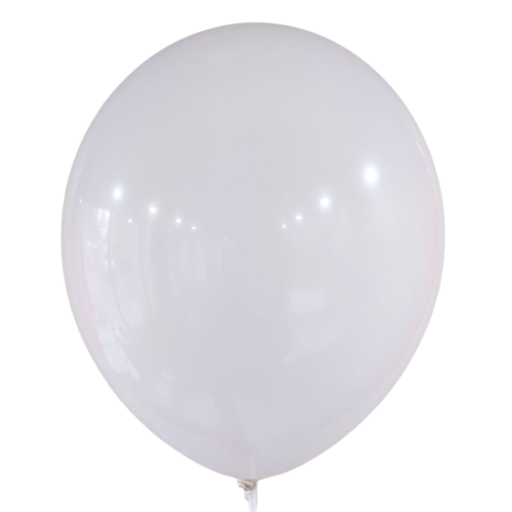 Шар 18&quot; Белый, пастель ЗБ