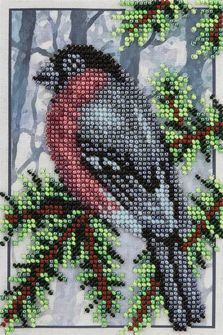 "Klart" набор для вышивания 8-136   "Снегирь на ветке"