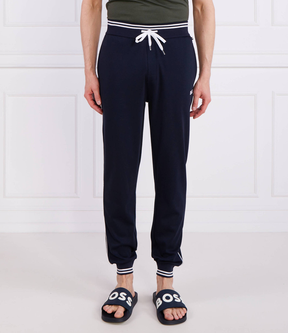 спортивные штаны core pants BOSS BLACK - темно-синий(50469710)