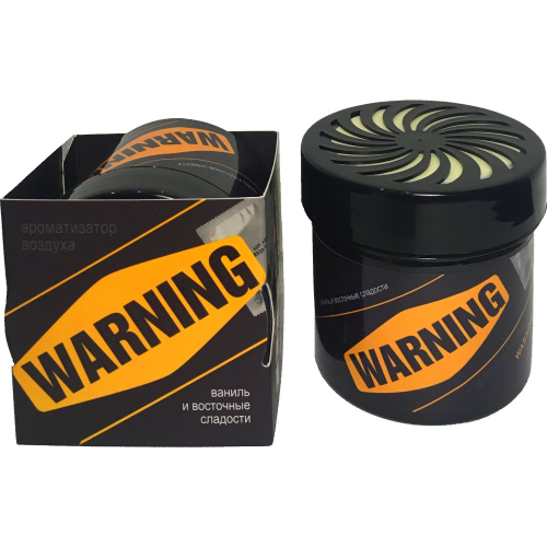 Ароматизатор банка гель по мотивам WARNING 100мл