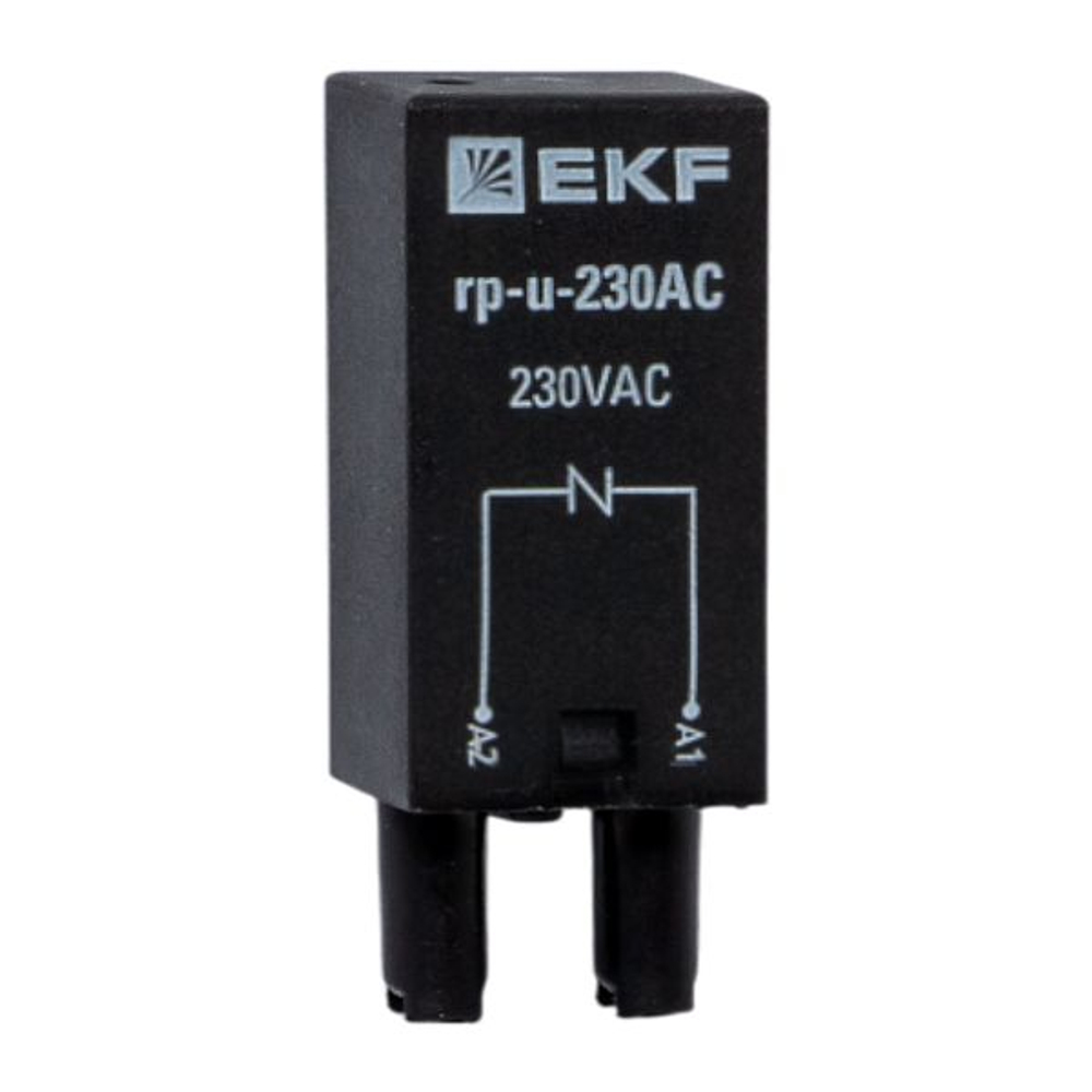 Модуль защитный c варистором 230В AC для промежуточных реле RP AVERES EKF (20.00 шт.)