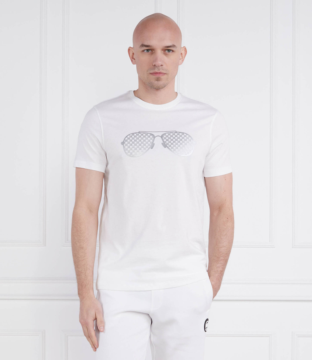 футболка checker aviator Michael Kors - белый(CR351BUFV4)