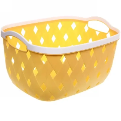 Корзина для хранения «Эрида» желтая 37,5х29х21см