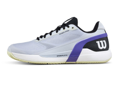 Мужские теннисные кроссовки Wilson Rush Pro 5 Clay - grey dawn/black/tender yellow